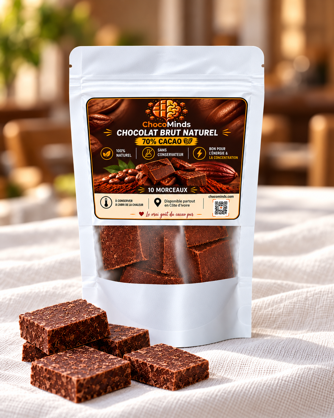 Paquet ChocoMinds de 10 morceaux