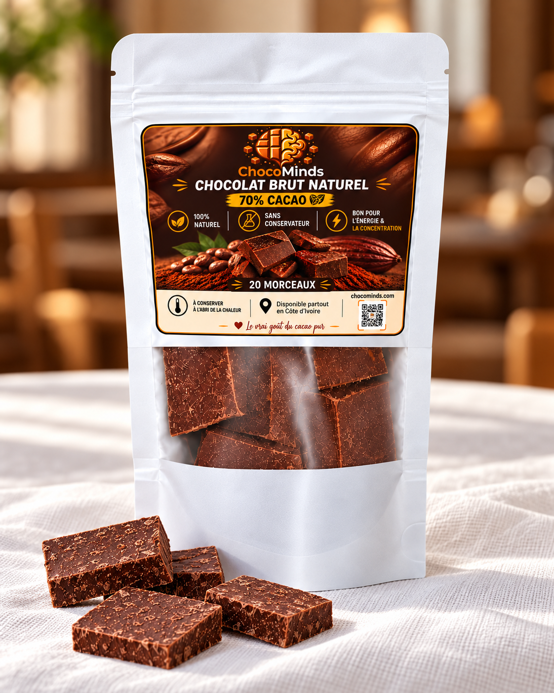 Paquet ChocoMinds de 20 morceaux